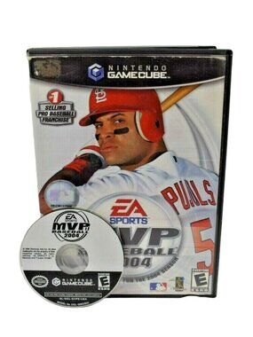 EA Sports MVP Baseball 2004 Nintendo GameCube, 2003 No Manual Tested